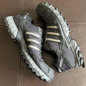 Adidas trail runners. Black. Men’s size 7